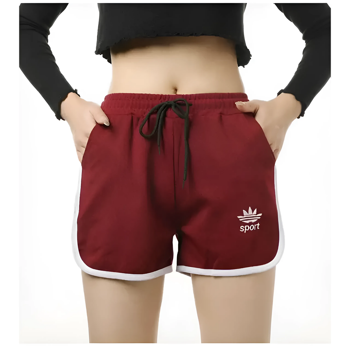 Bourgogne Shorts de sport classiques