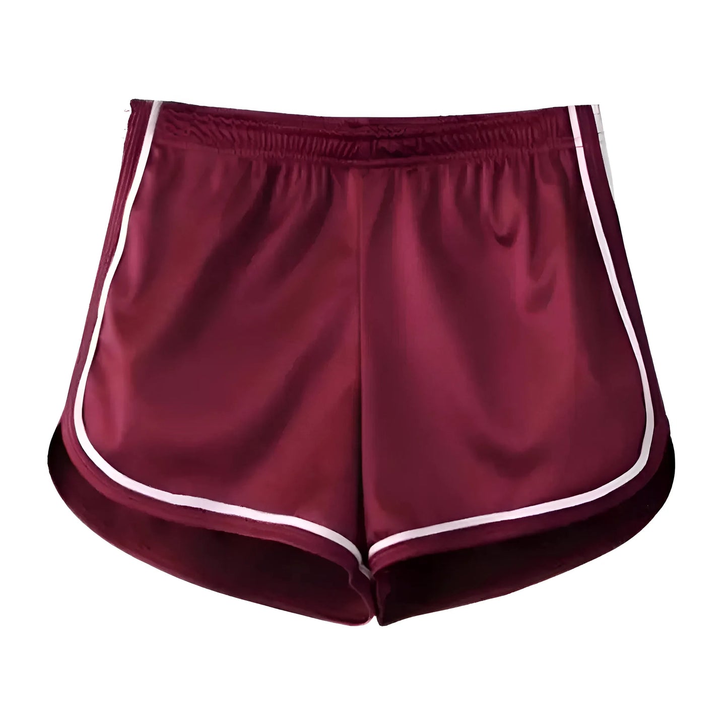 Bourgogne Shorts de sport scintillants