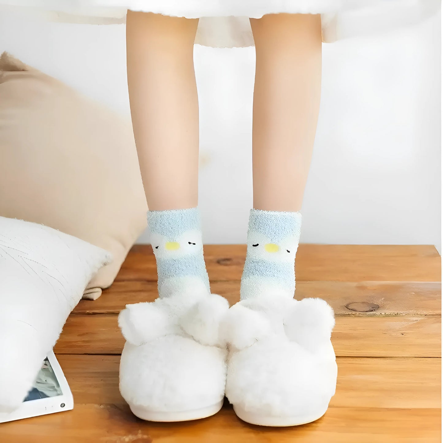 Chaussettes funky sur le thème des animaux