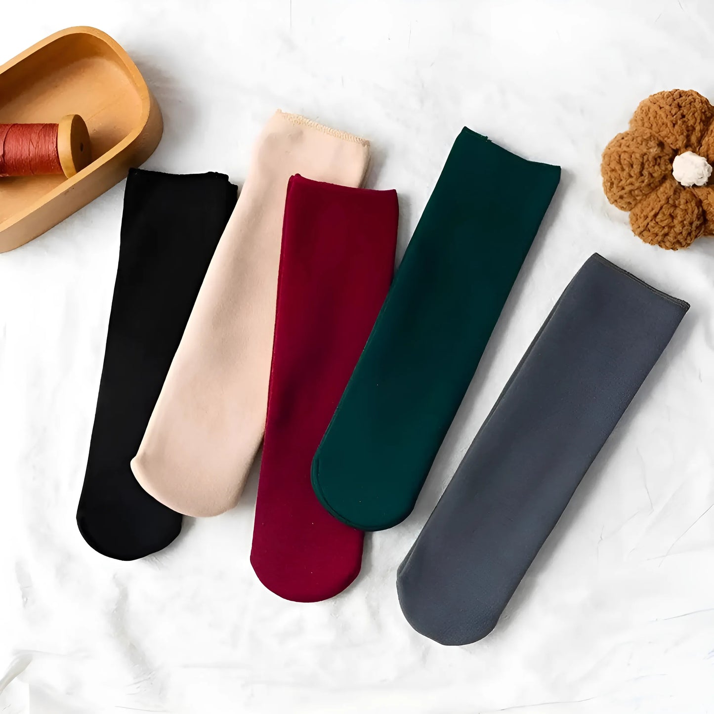 Chaussettes thermiques classiques - Pack de 8