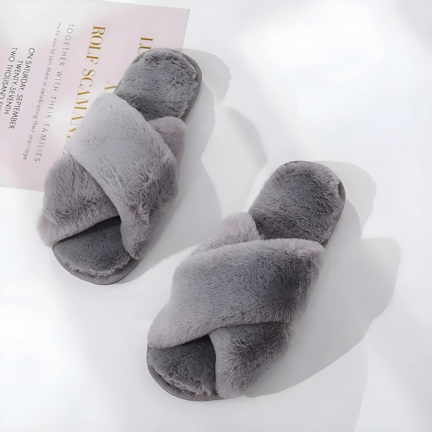 Chaussons moelleux pour femmes
