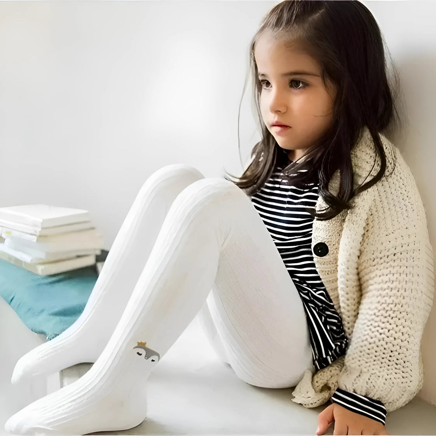 Collants pour enfants avec des motifs d'animaux