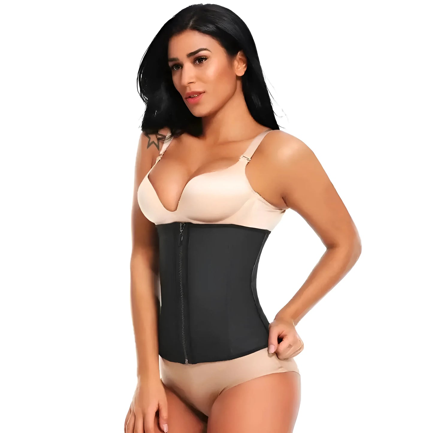 Corset amincissant avec zip