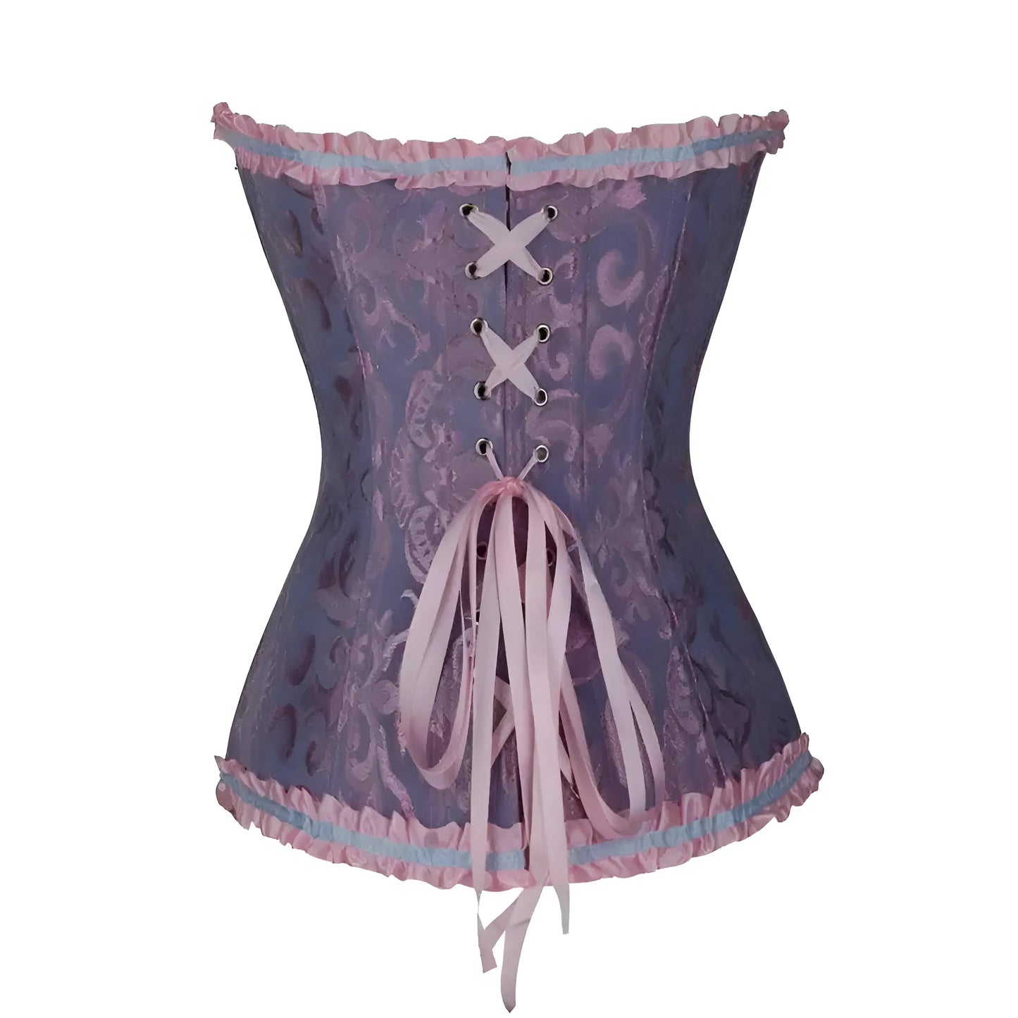 Corset en dentelle avec liens