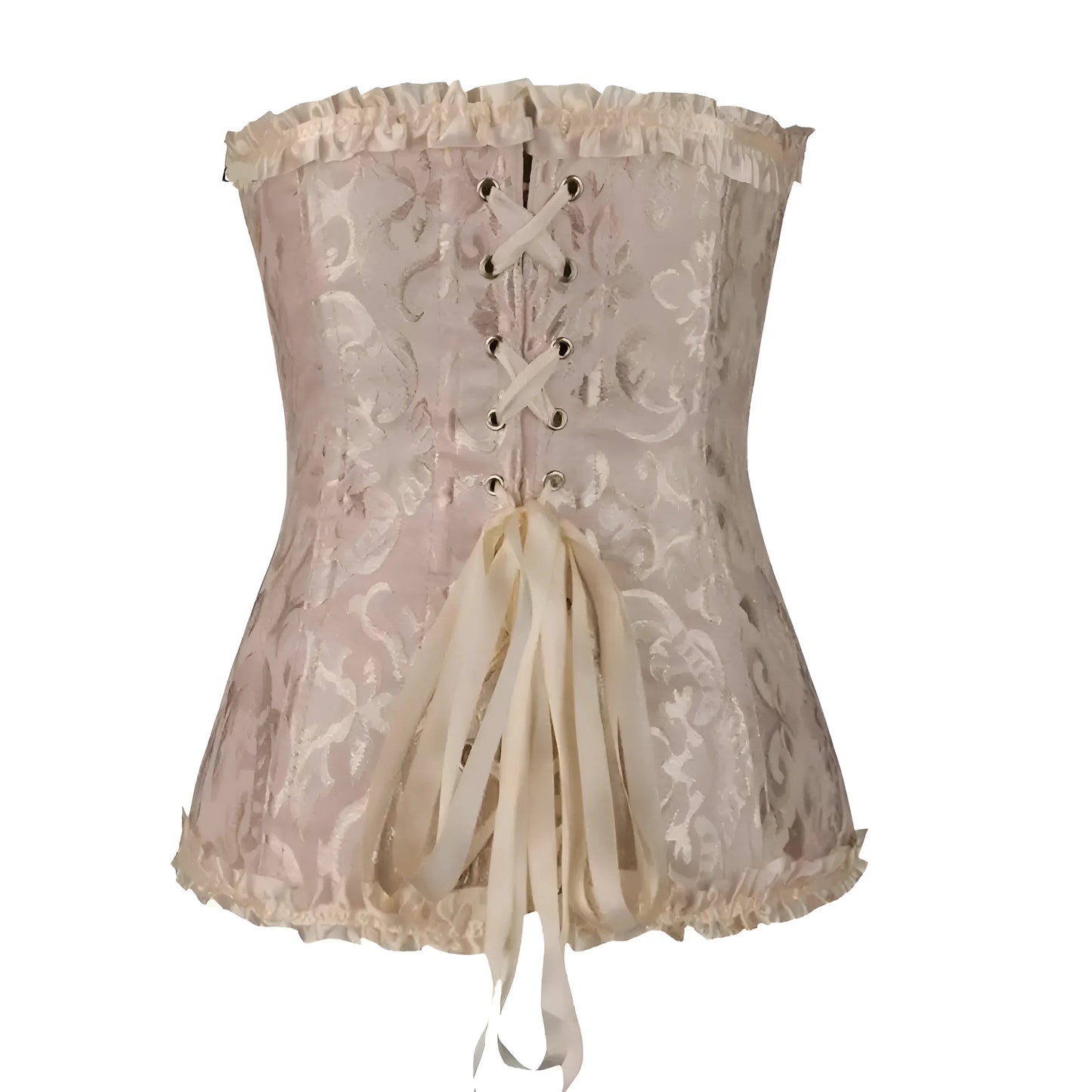 Corset en dentelle avec liens