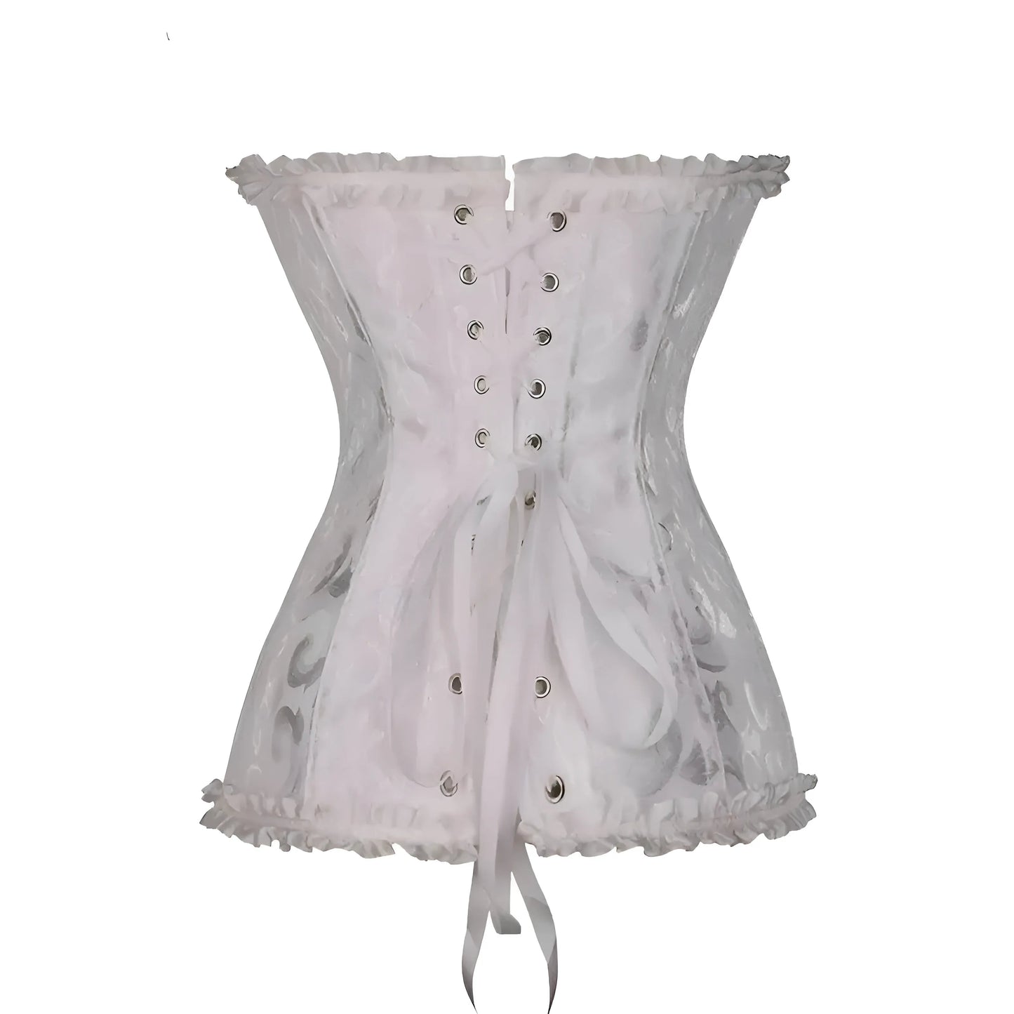 Corset en dentelle avec liens