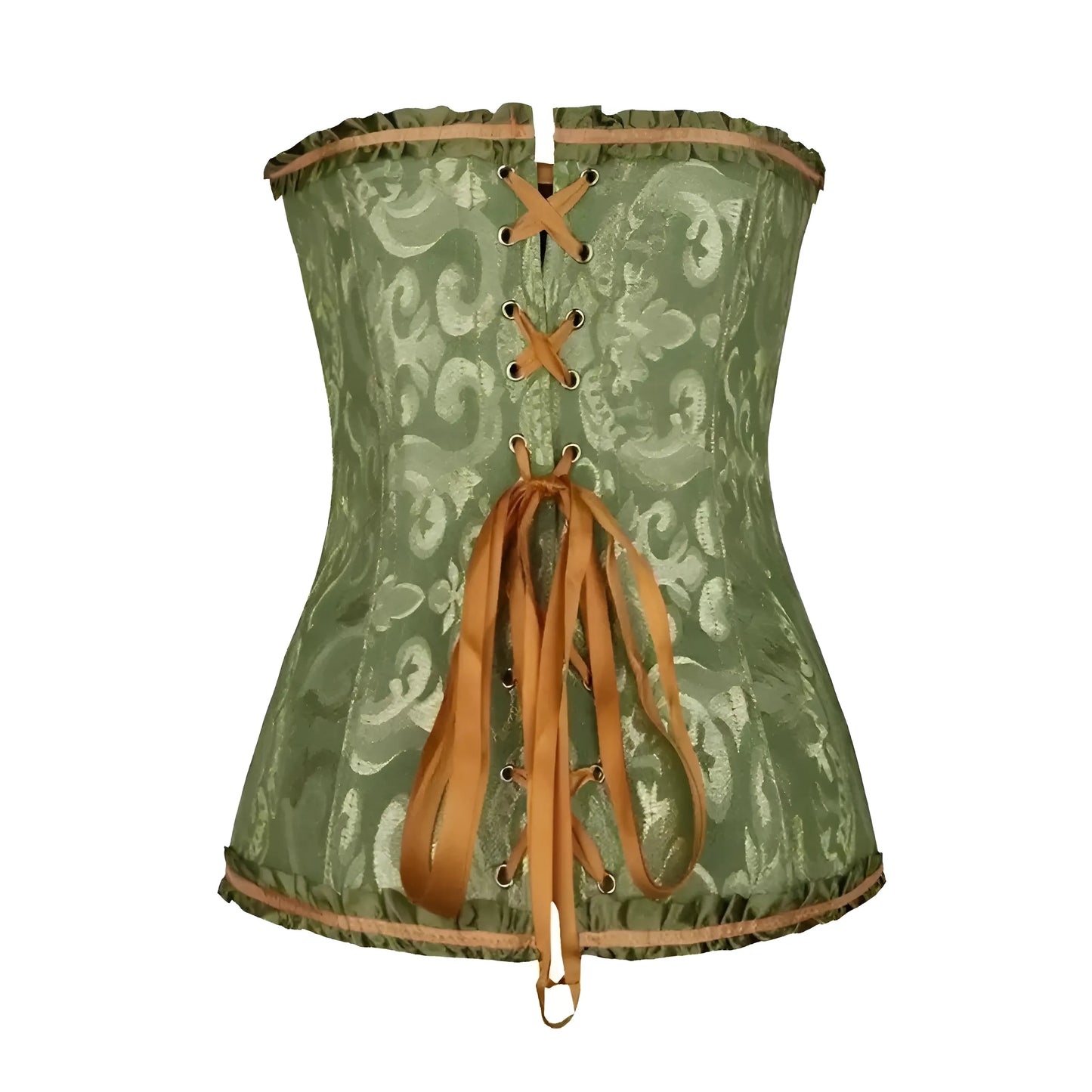 Corset en dentelle avec liens