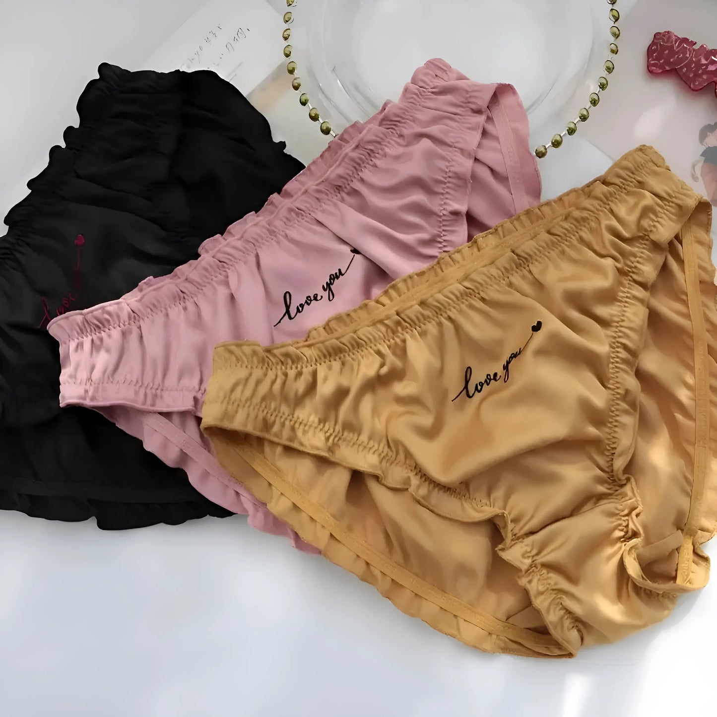 Culotte en dentelle lâche