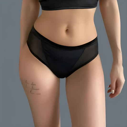 Culottes classiques avec dos transparent