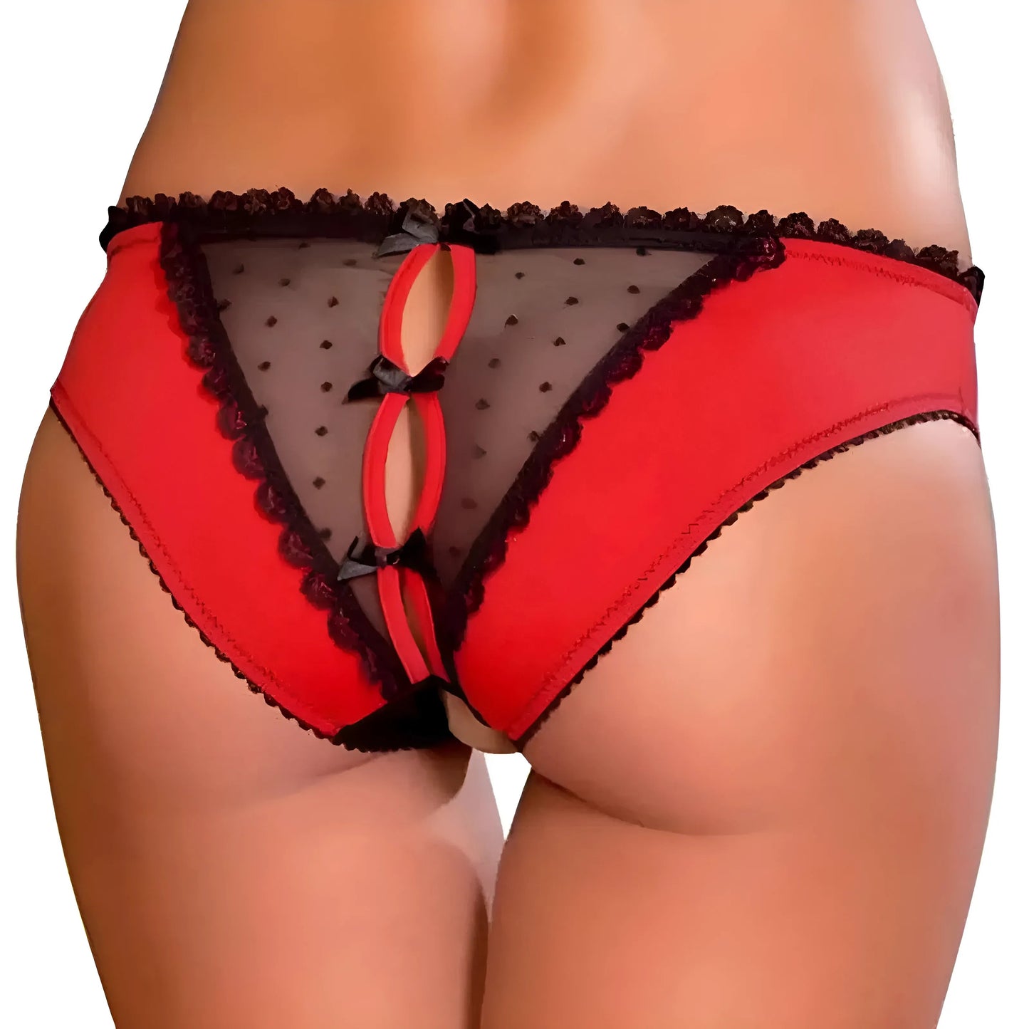 Culottes en dentelle avec détail découpé