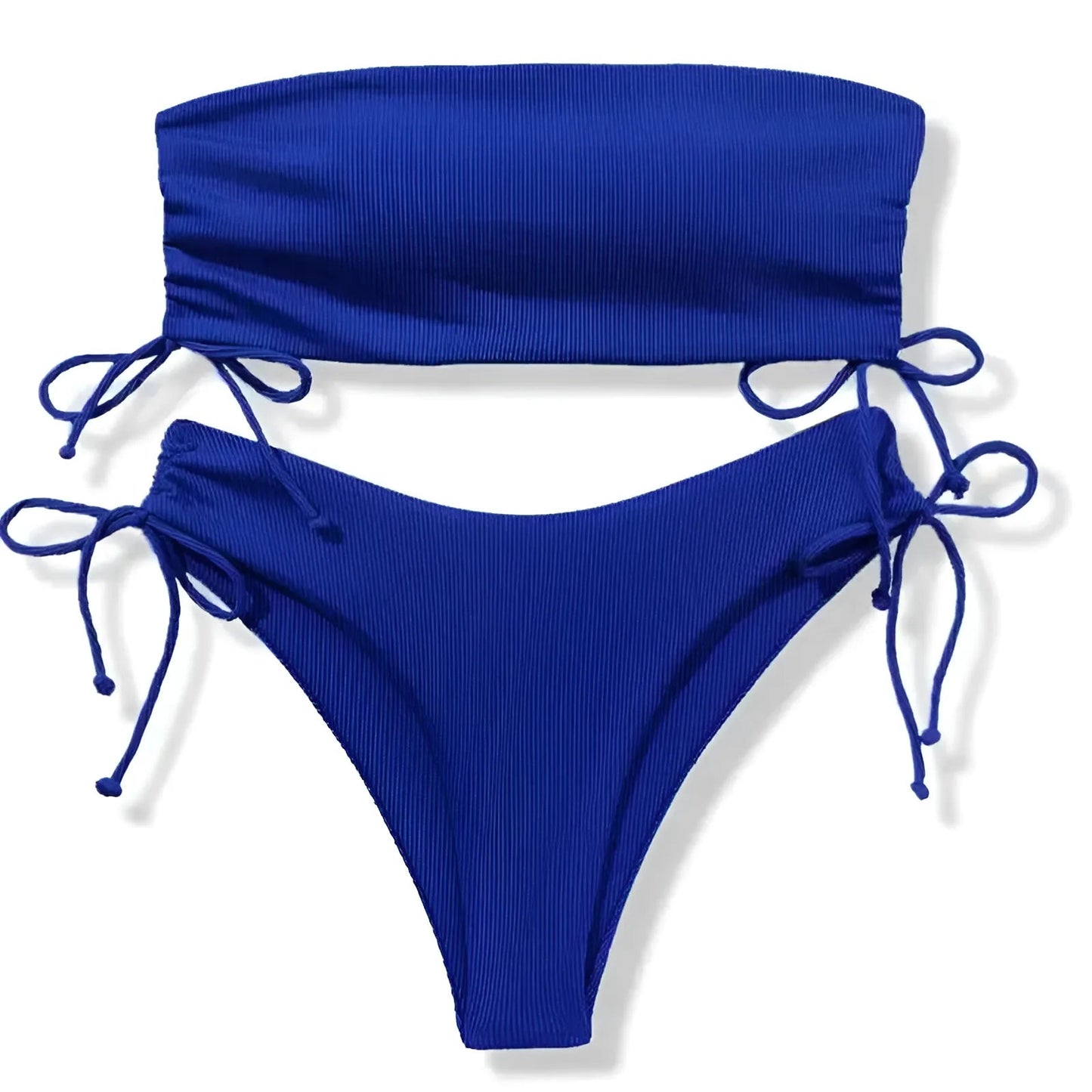 Ensemble de bikini deux pièces sans bretelles