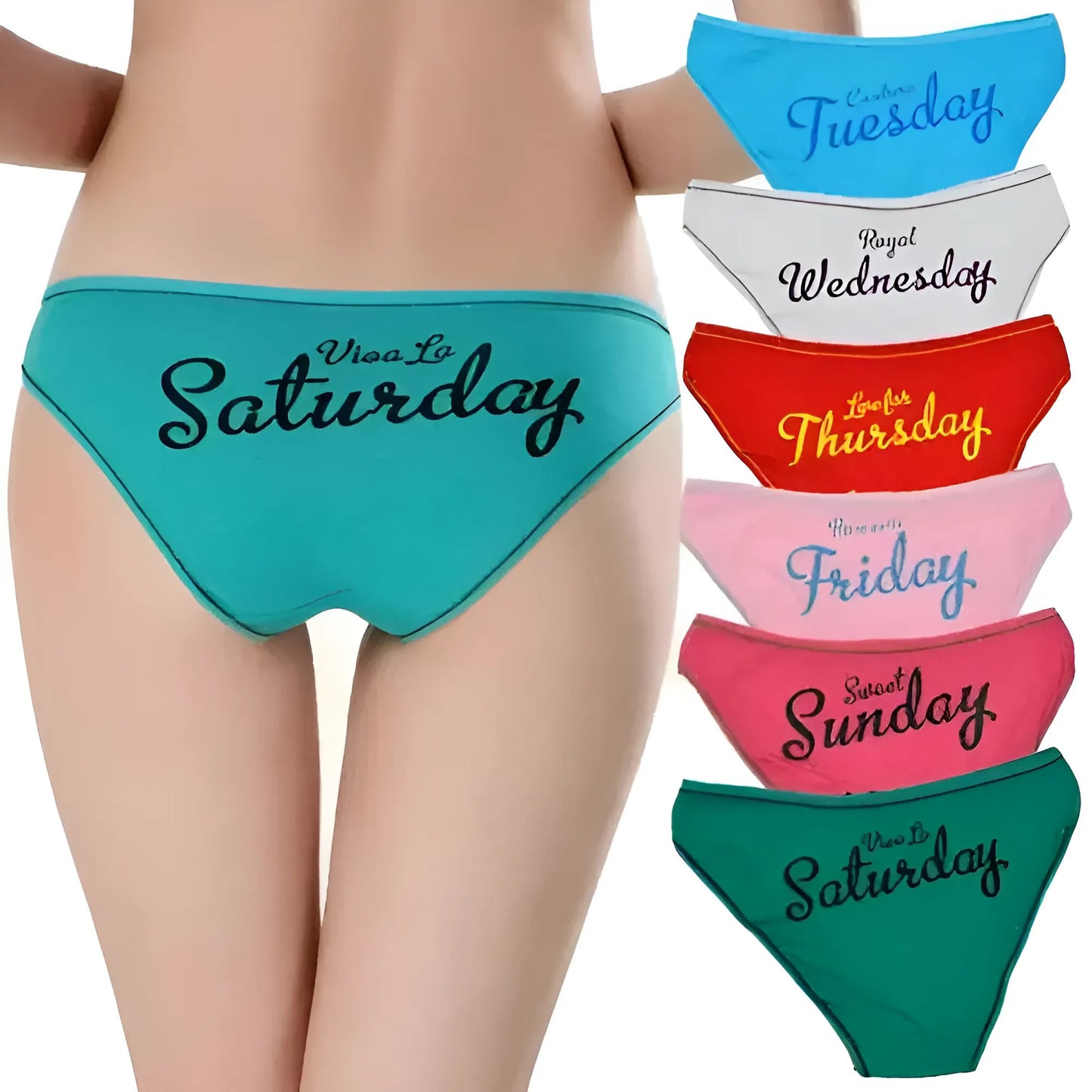 Ensemble de chiffres de sept jours