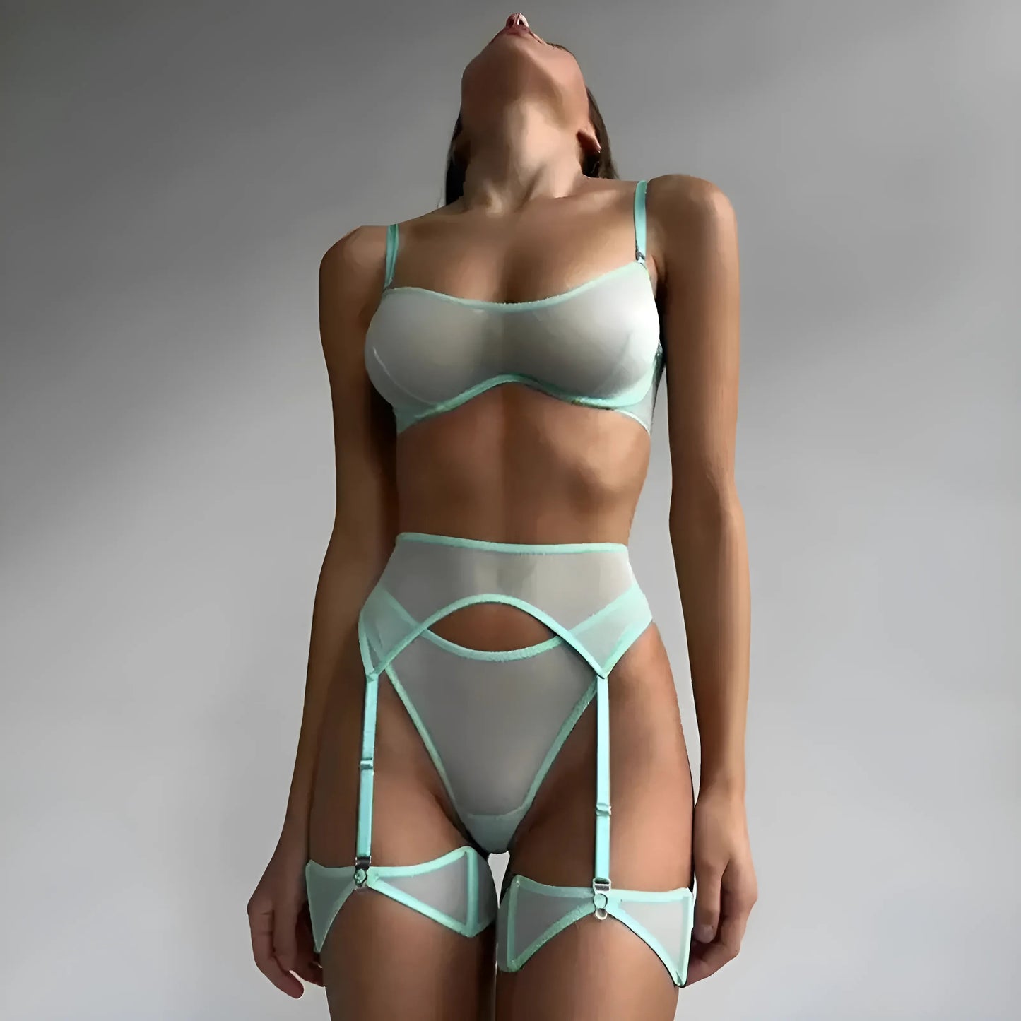 Ensemble de lingerie en maille