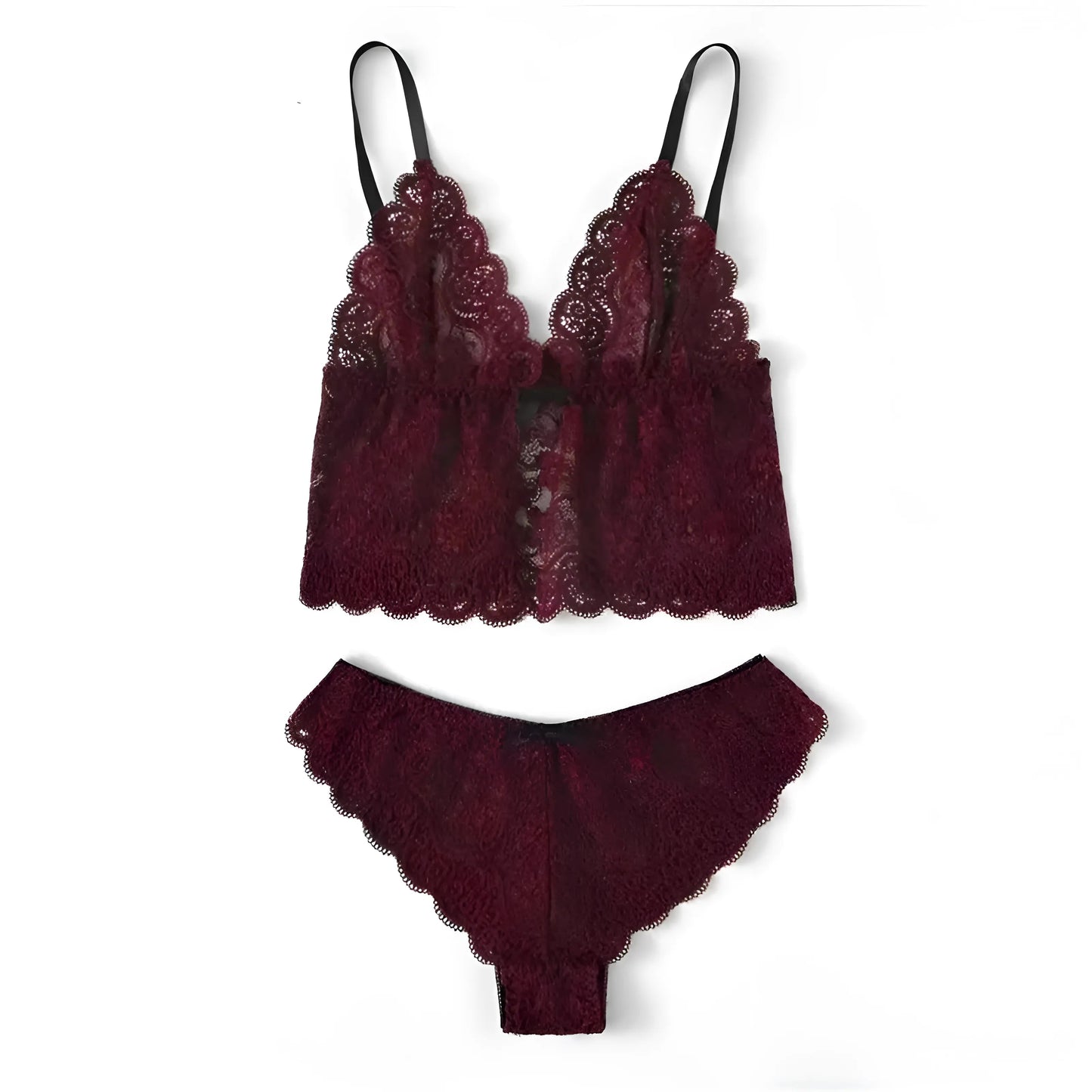 Ensemble de pyjama en dentelle pour femmes