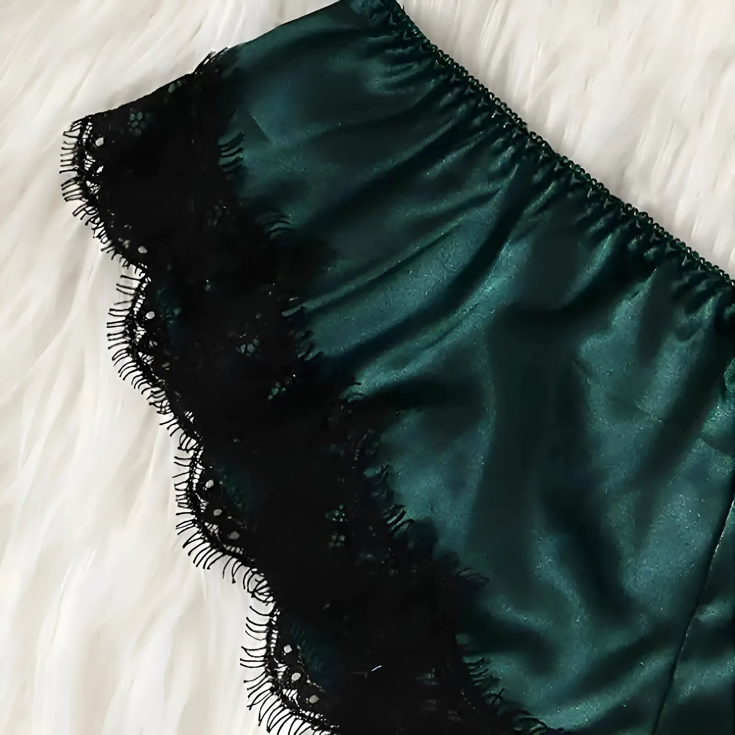 Ensemble de pyjama pour femmes avec top court