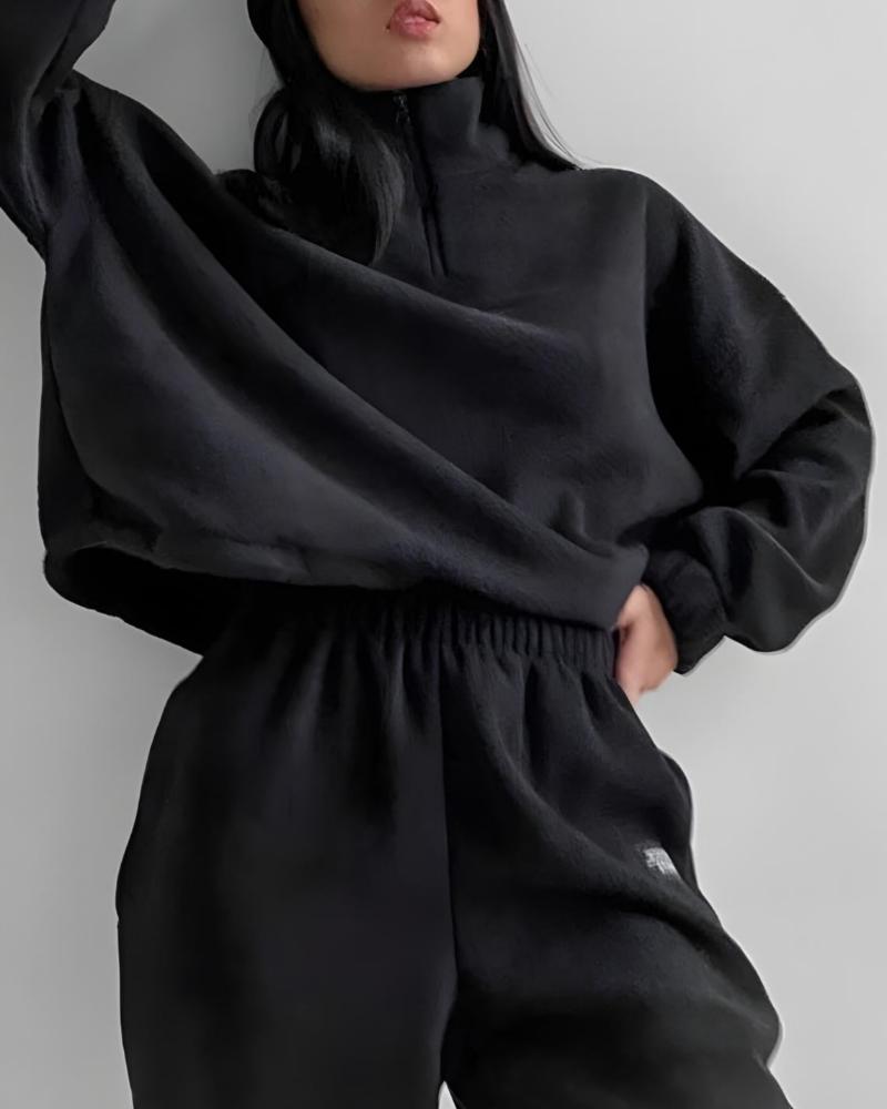 Ensemble de survêtement en polaire long