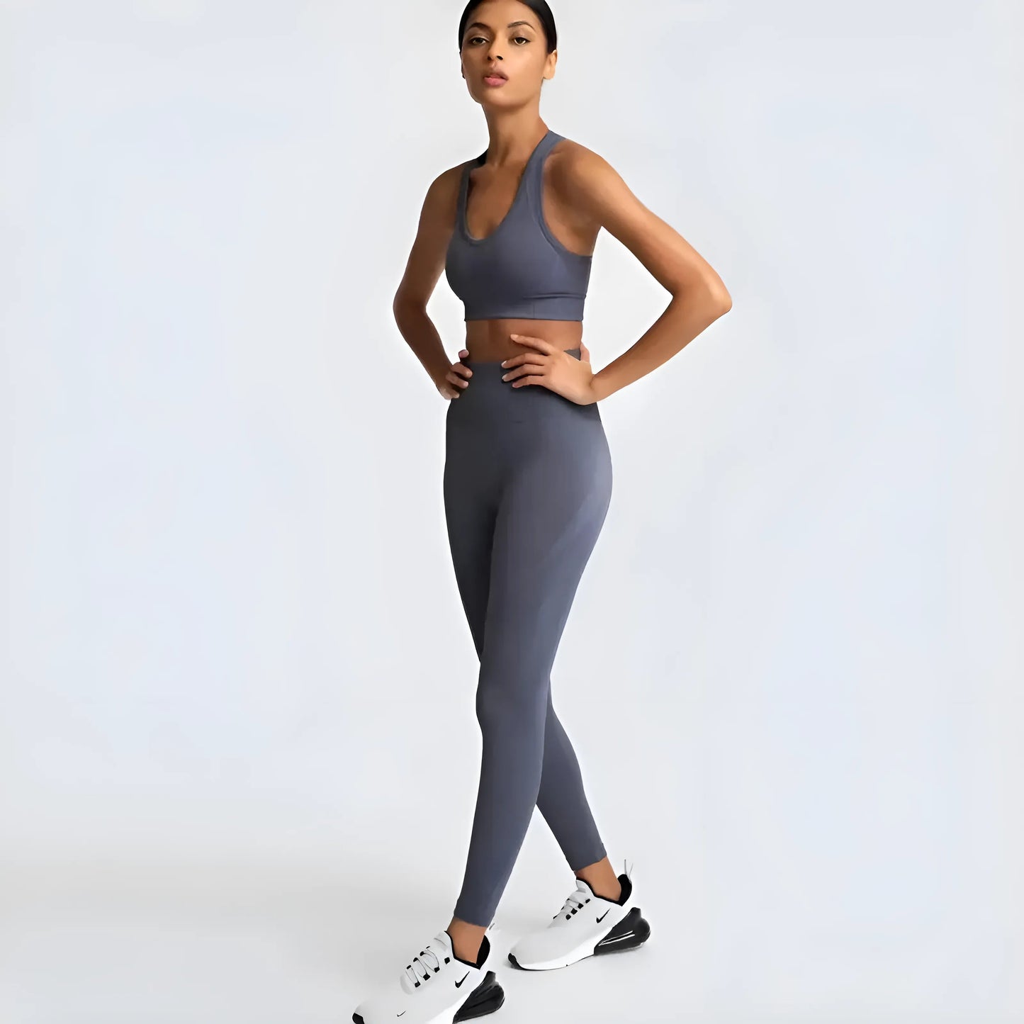 Gris Costume de sport classique
