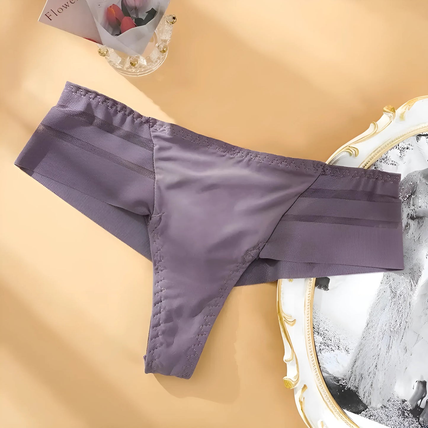 Gris Fil sans couture fabriqué à partir de matériaux combinés