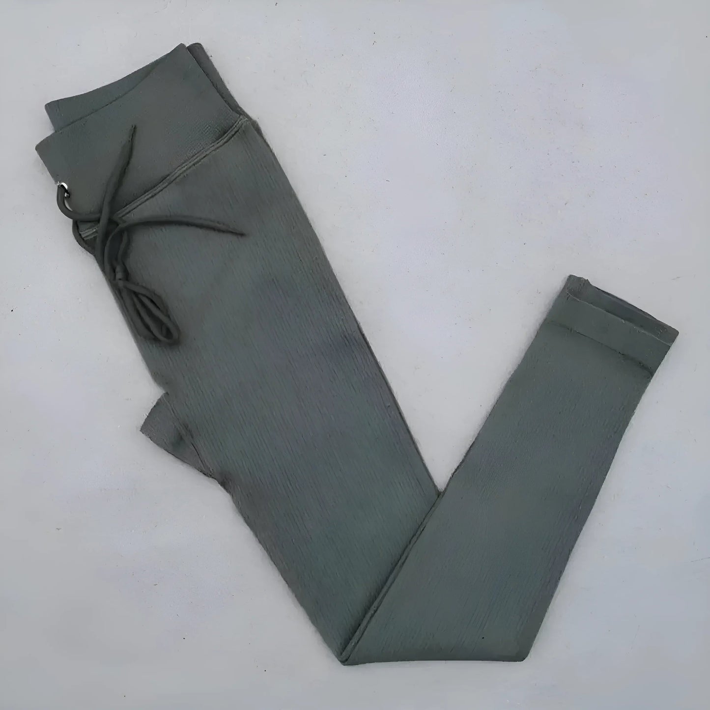 Gris Leggings de sport rayés