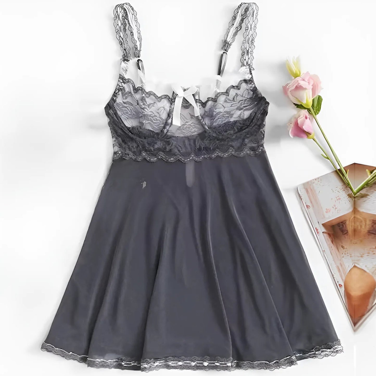 Gris Nuisette courte