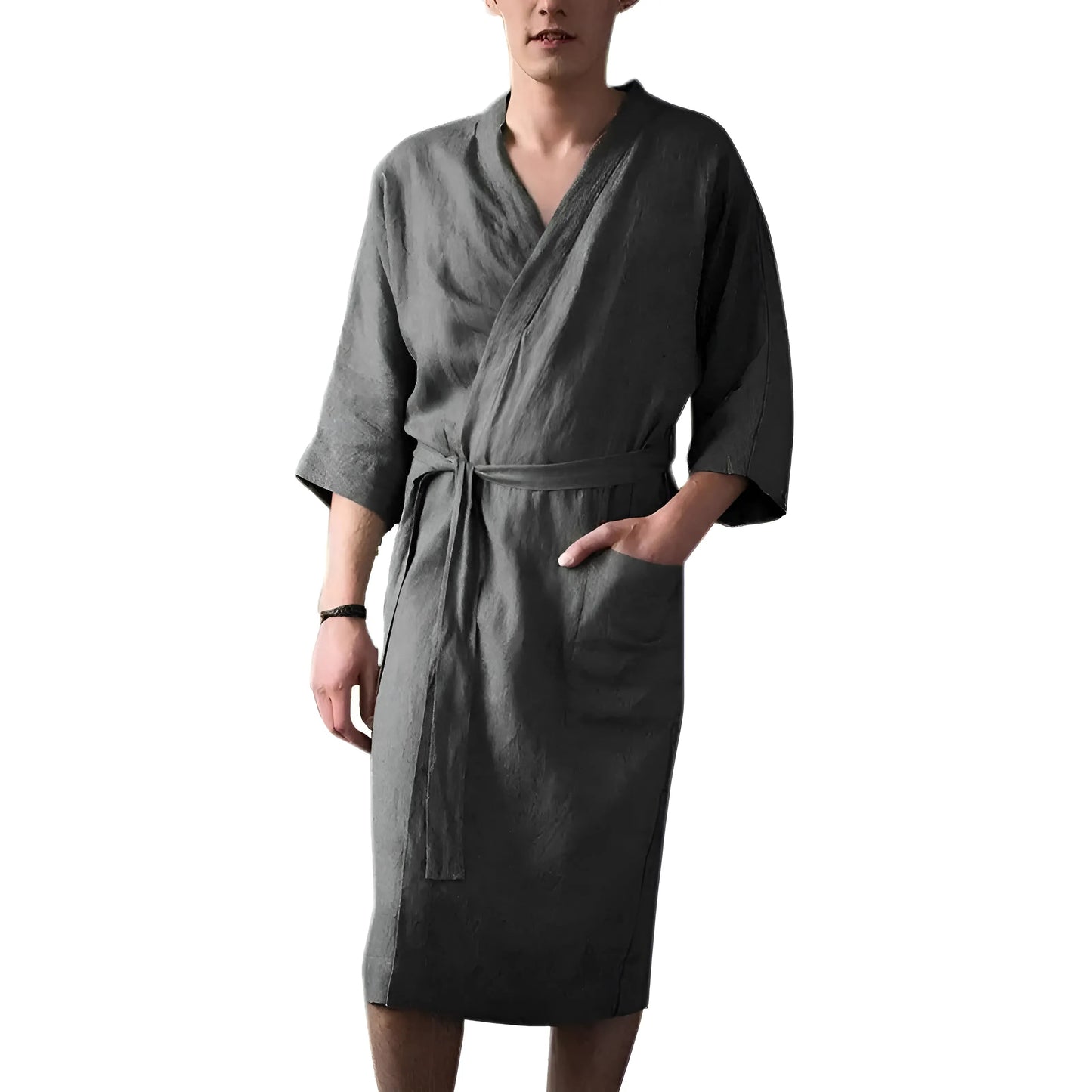 Gris Robe classique pour hommes