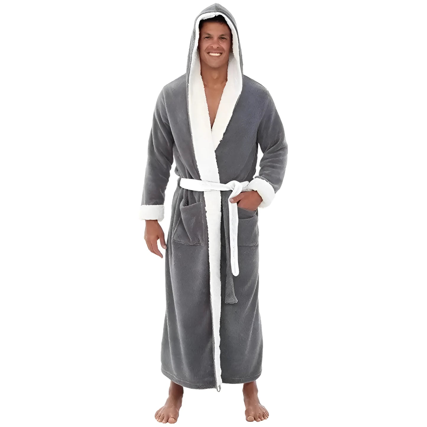 Gris Robe universelle pour hommes