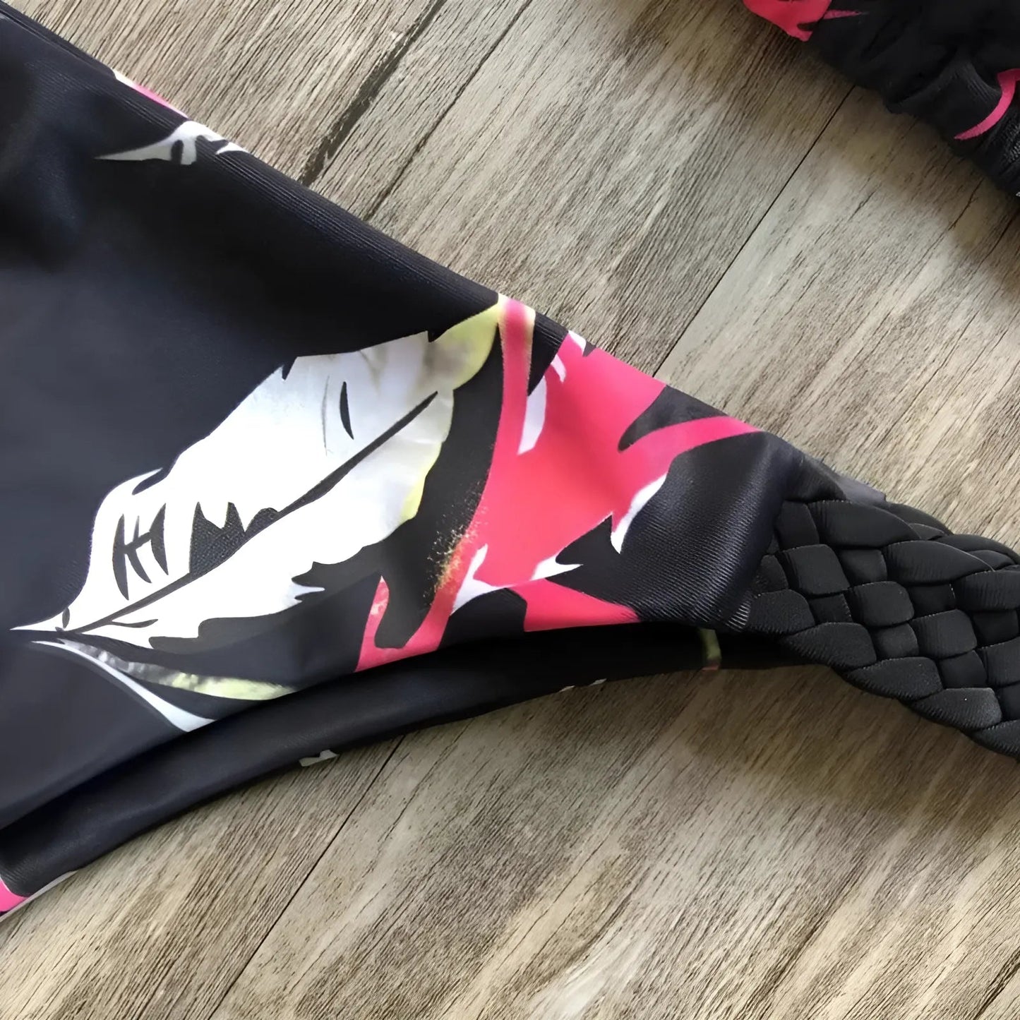 Maillot de bain deux pièces avec bretelles épaisses
