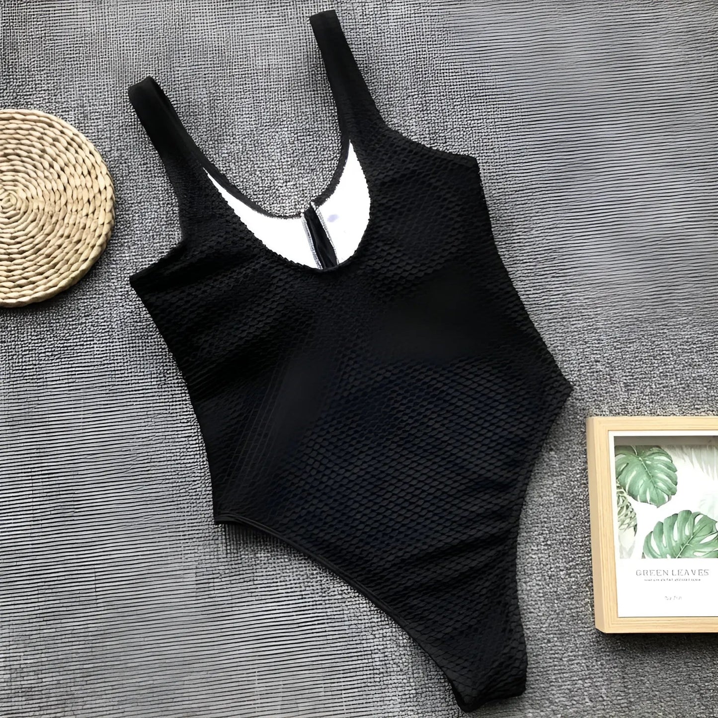Maillot de bain une pièce avec des boutons