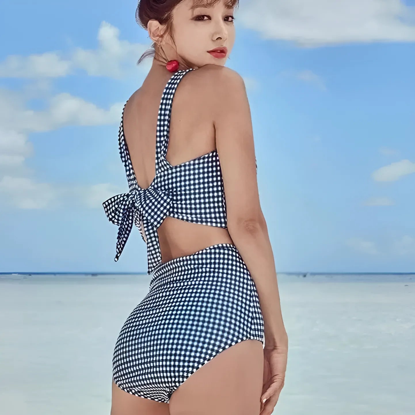 Maillot de bain vintage deux pièces