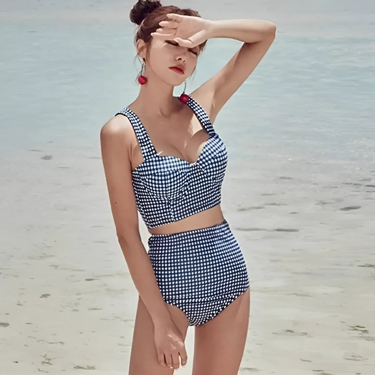 Maillot de bain vintage deux pièces