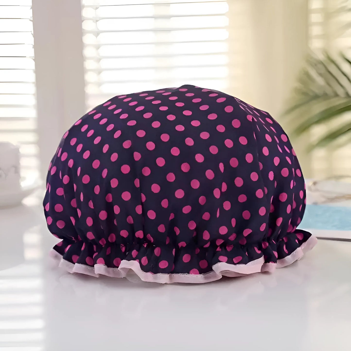 Marine Bonnet de bain à motifs