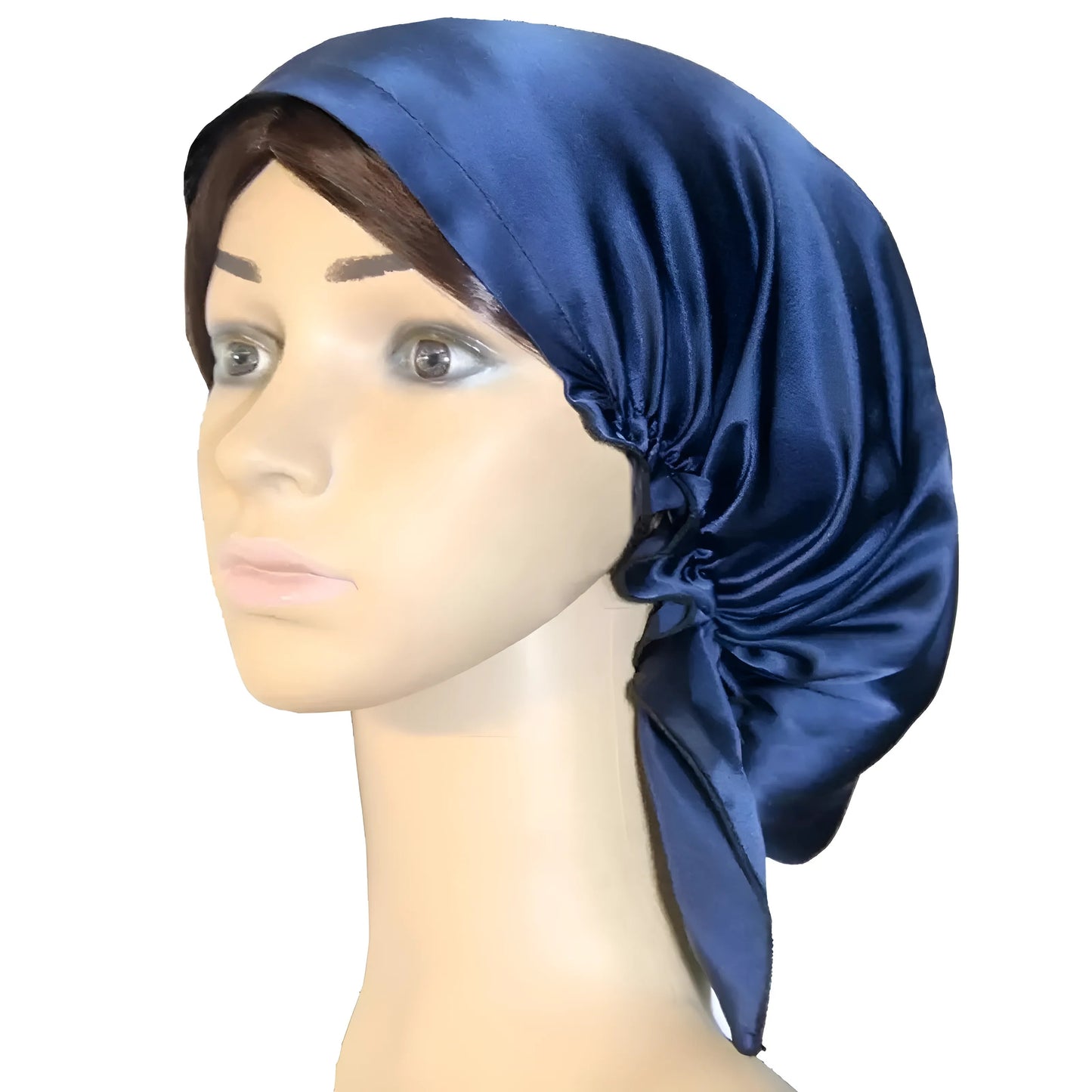 Marine Bonnet de sommeil en satin