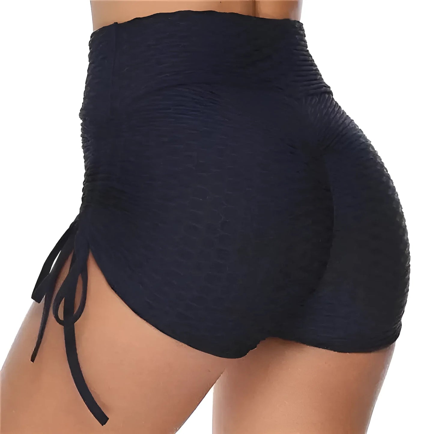 Marine Shorts de sport avec détail à nouer