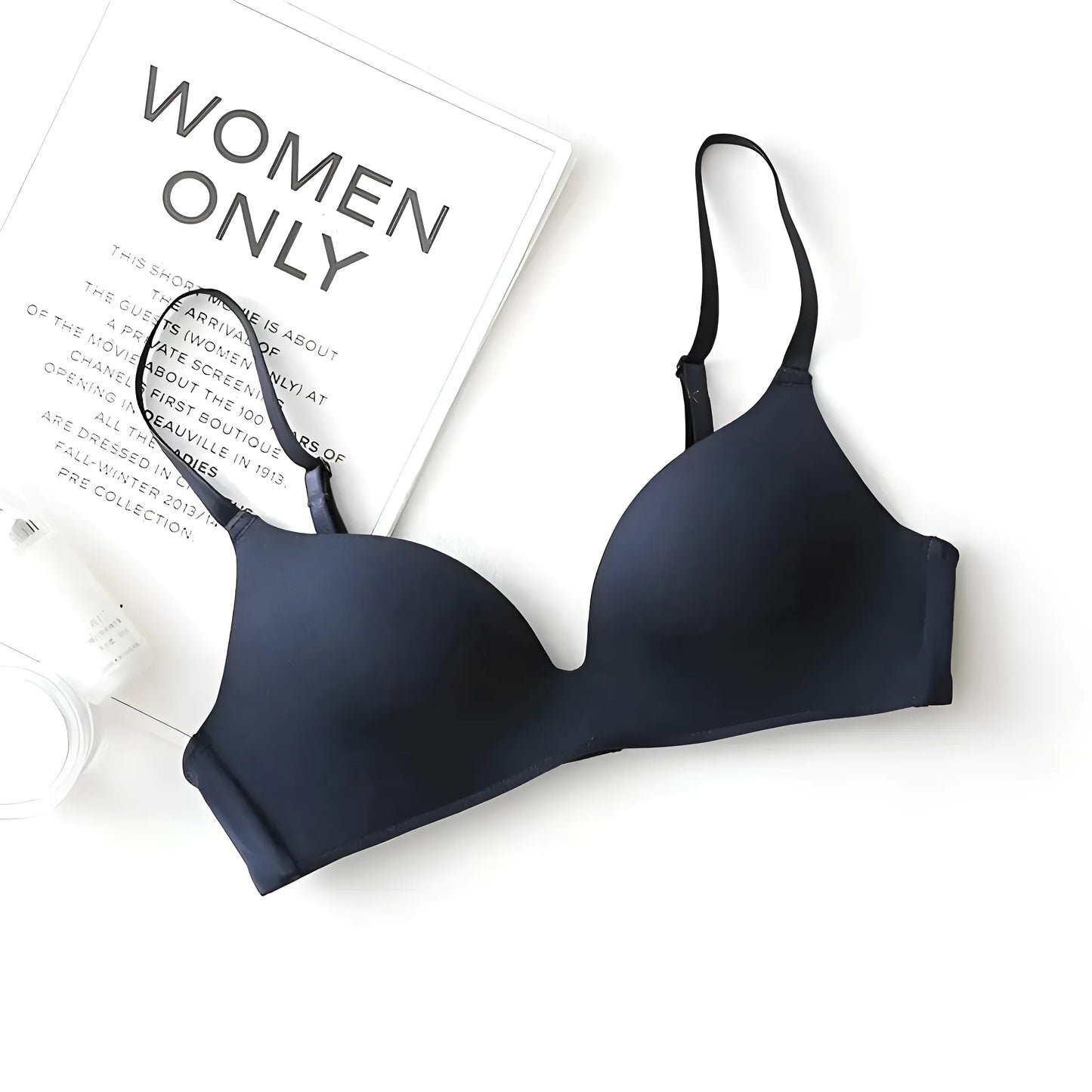 Marine Soutien-gorge classique sans coutures