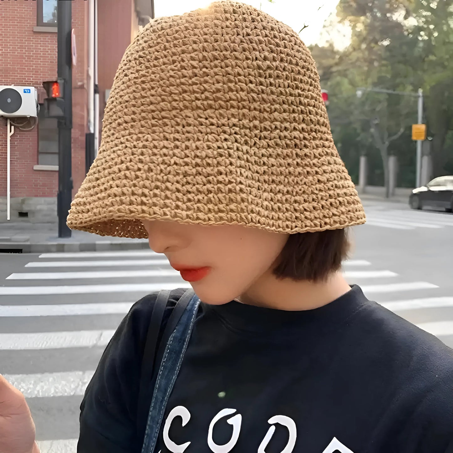Marron Chapeau de paille