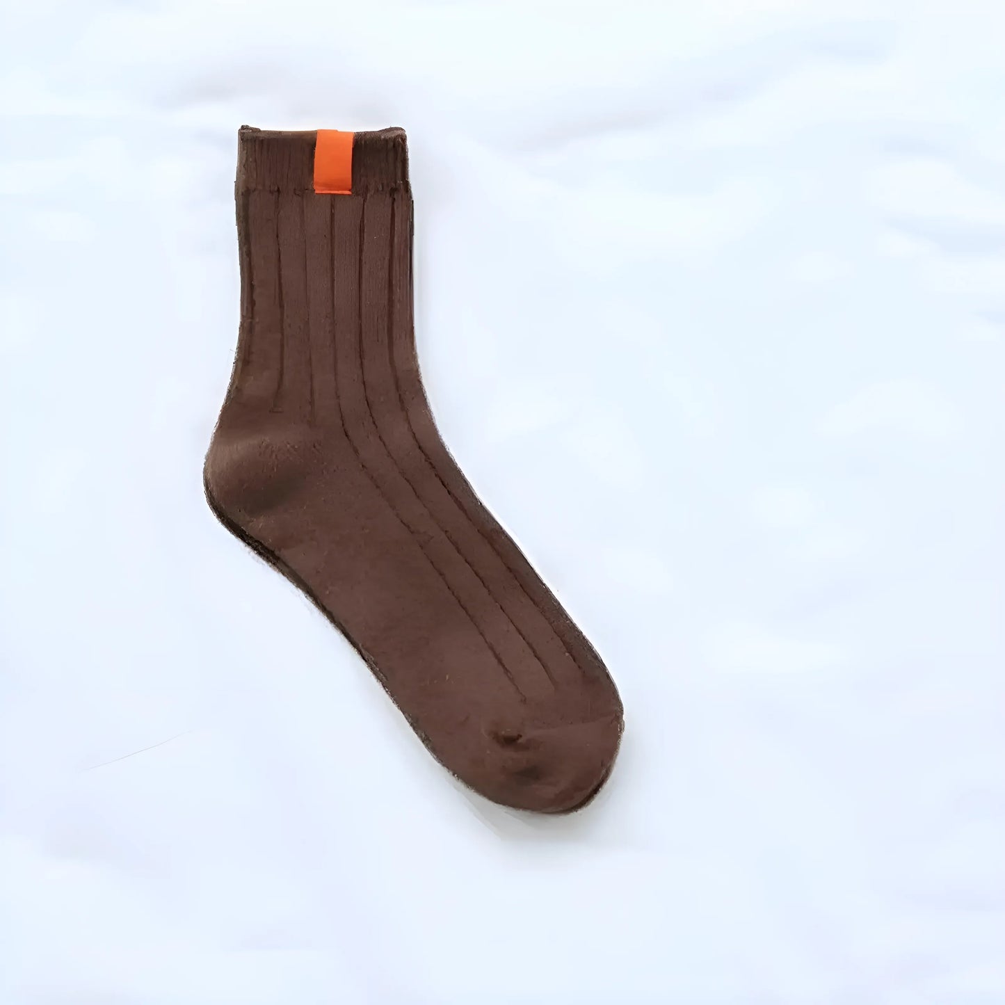 Marron Chaussettes rayées