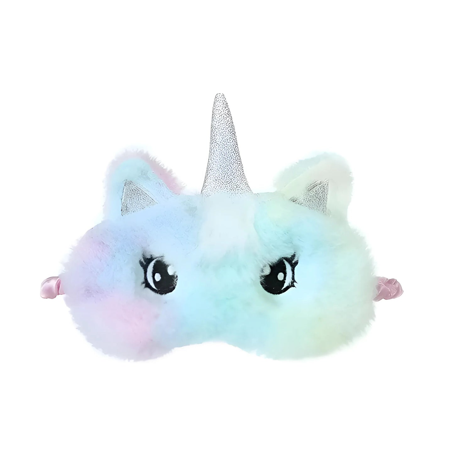 Multicolore 1 Masque pour les yeux licorne