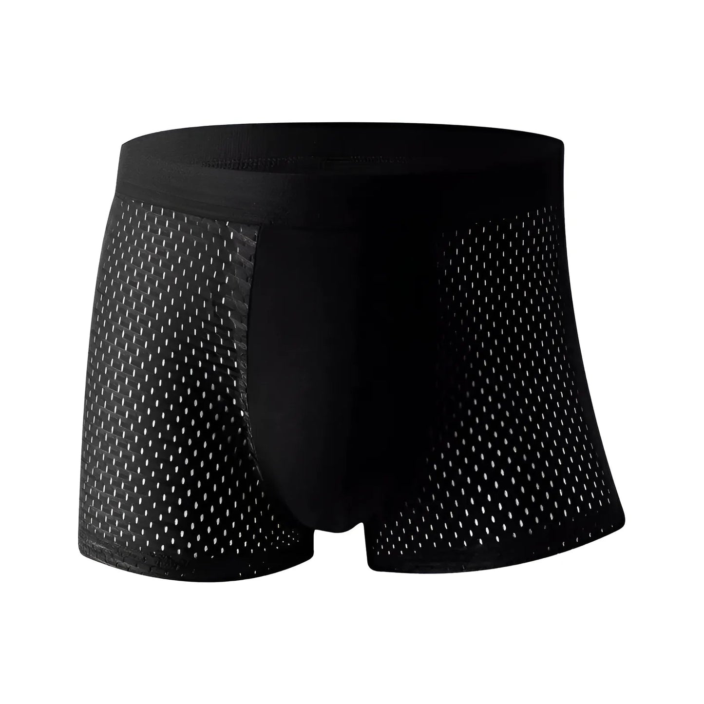 Noir Boxers respirants pour hommes