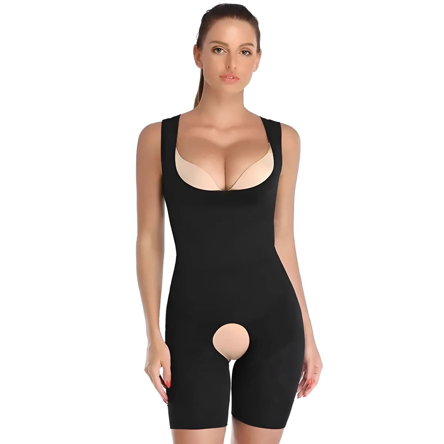 Noir Combinaison amincissante pour femmes