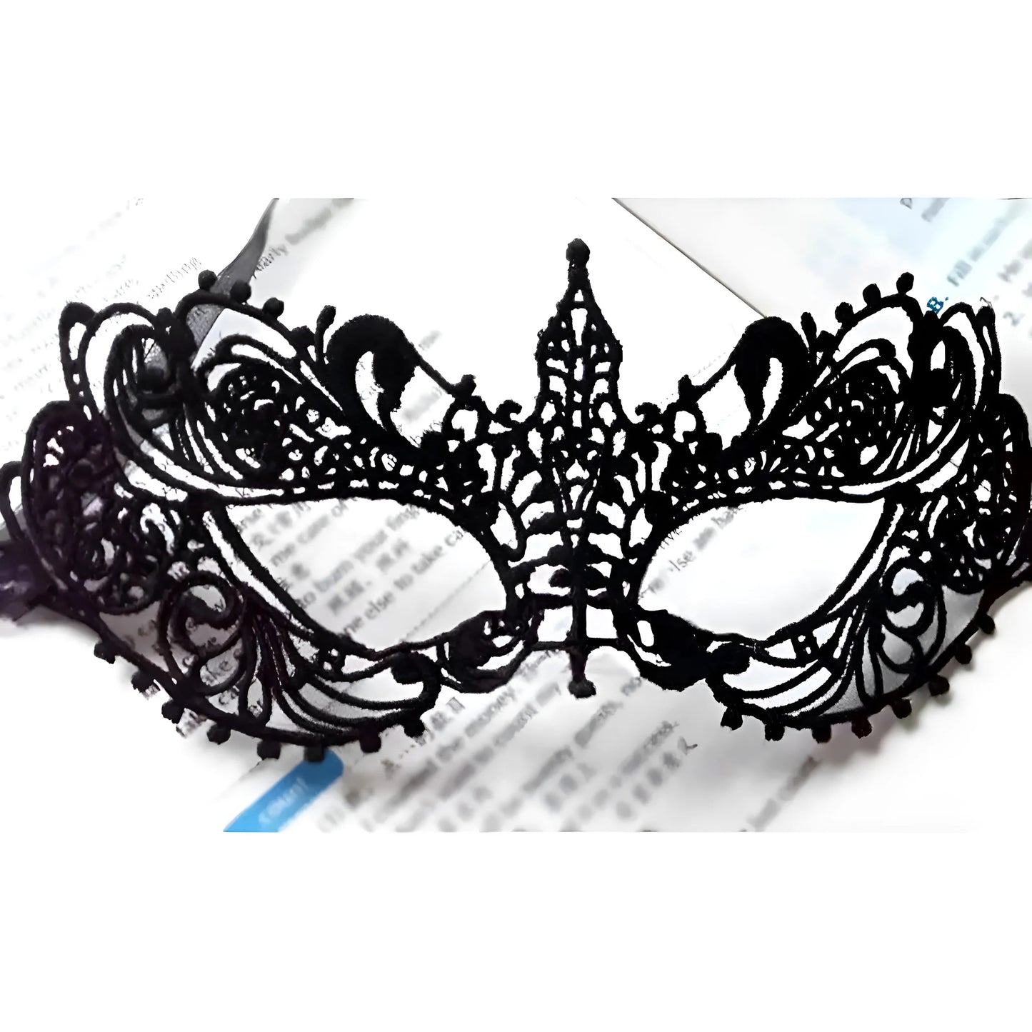 Noir Masque en dentelle