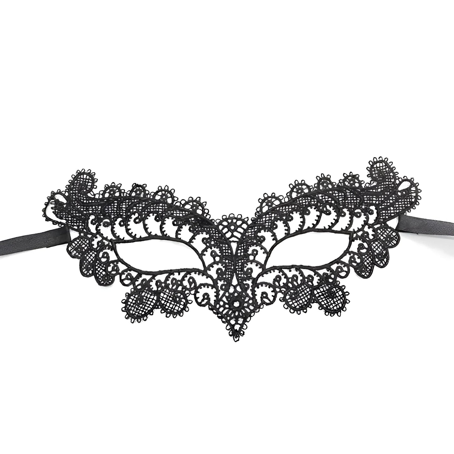 Noir Masque en dentelle