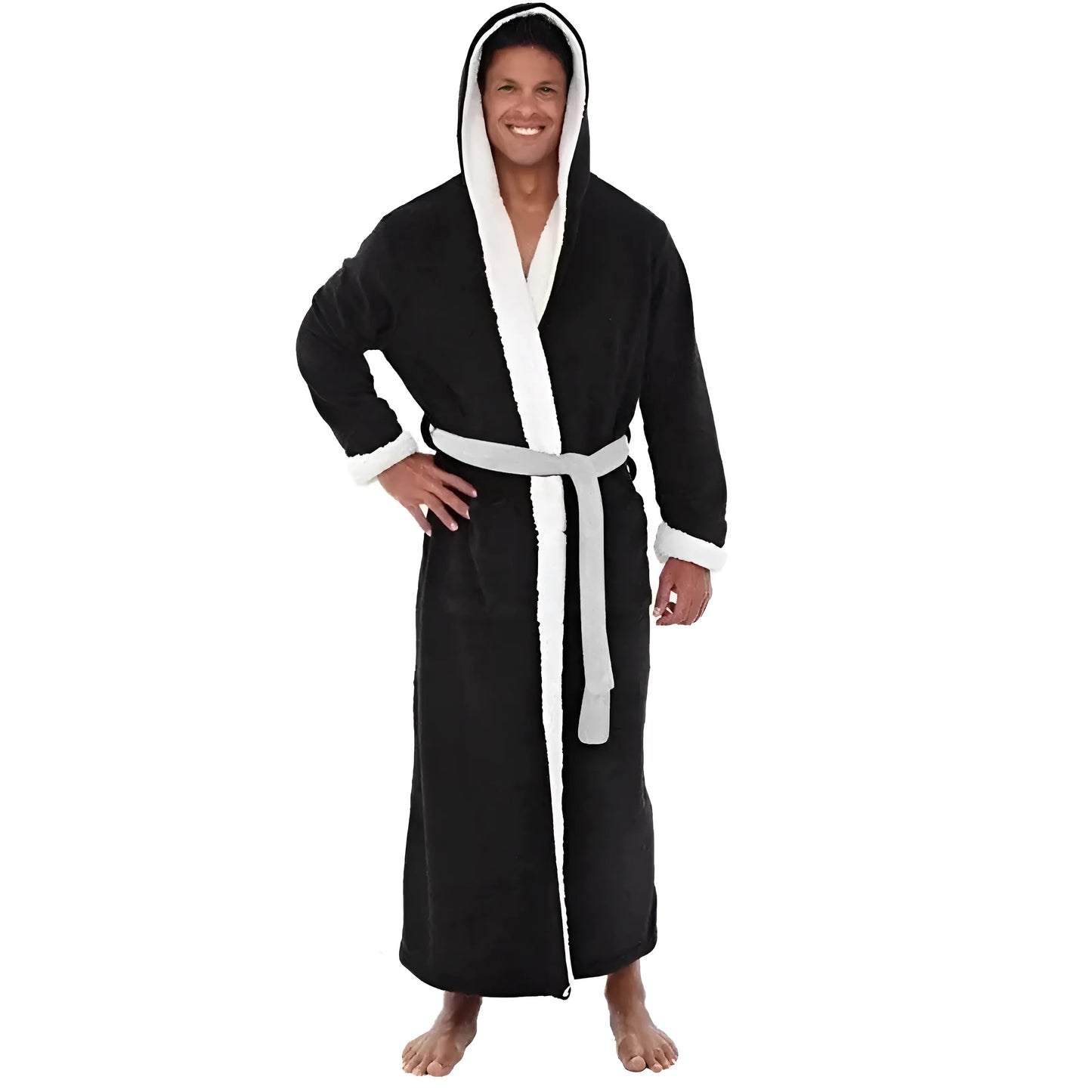 Noir Robe universelle pour hommes