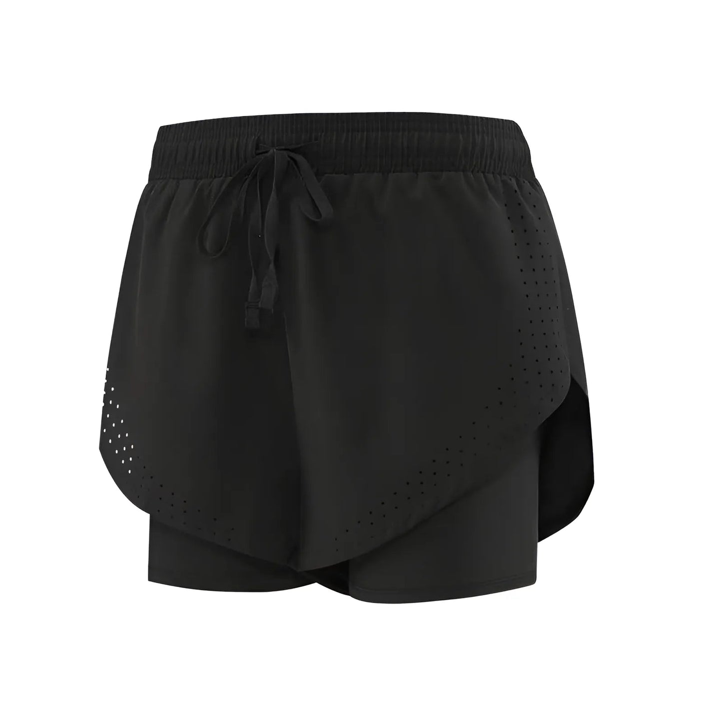Noir Shorts de sport