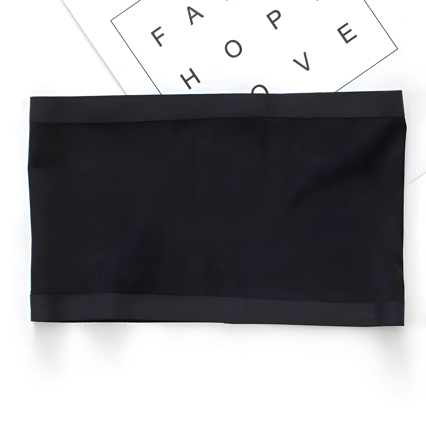 Noir Soutien-gorge bandeau classique respirant