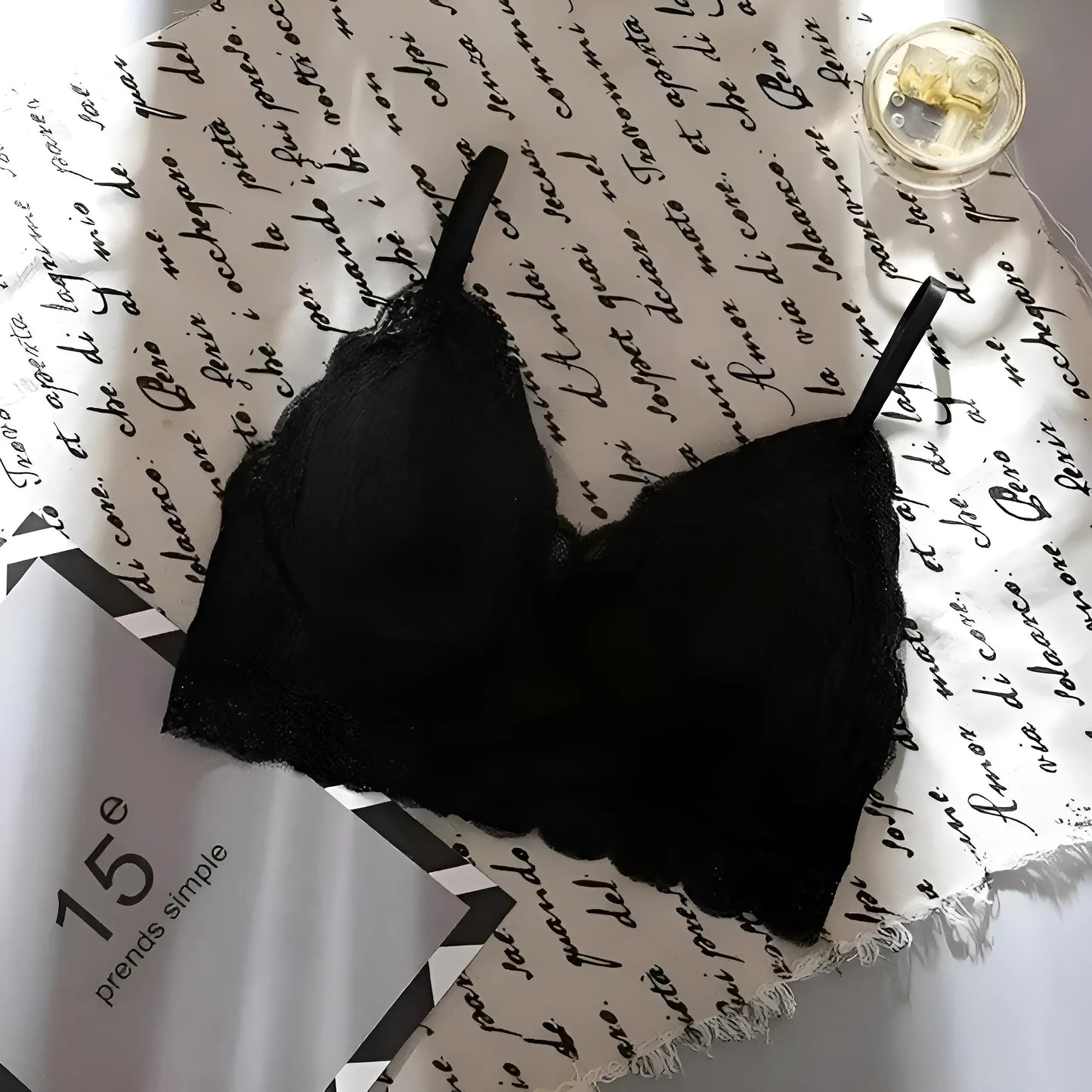 Noir Soutien-gorge en dentelle