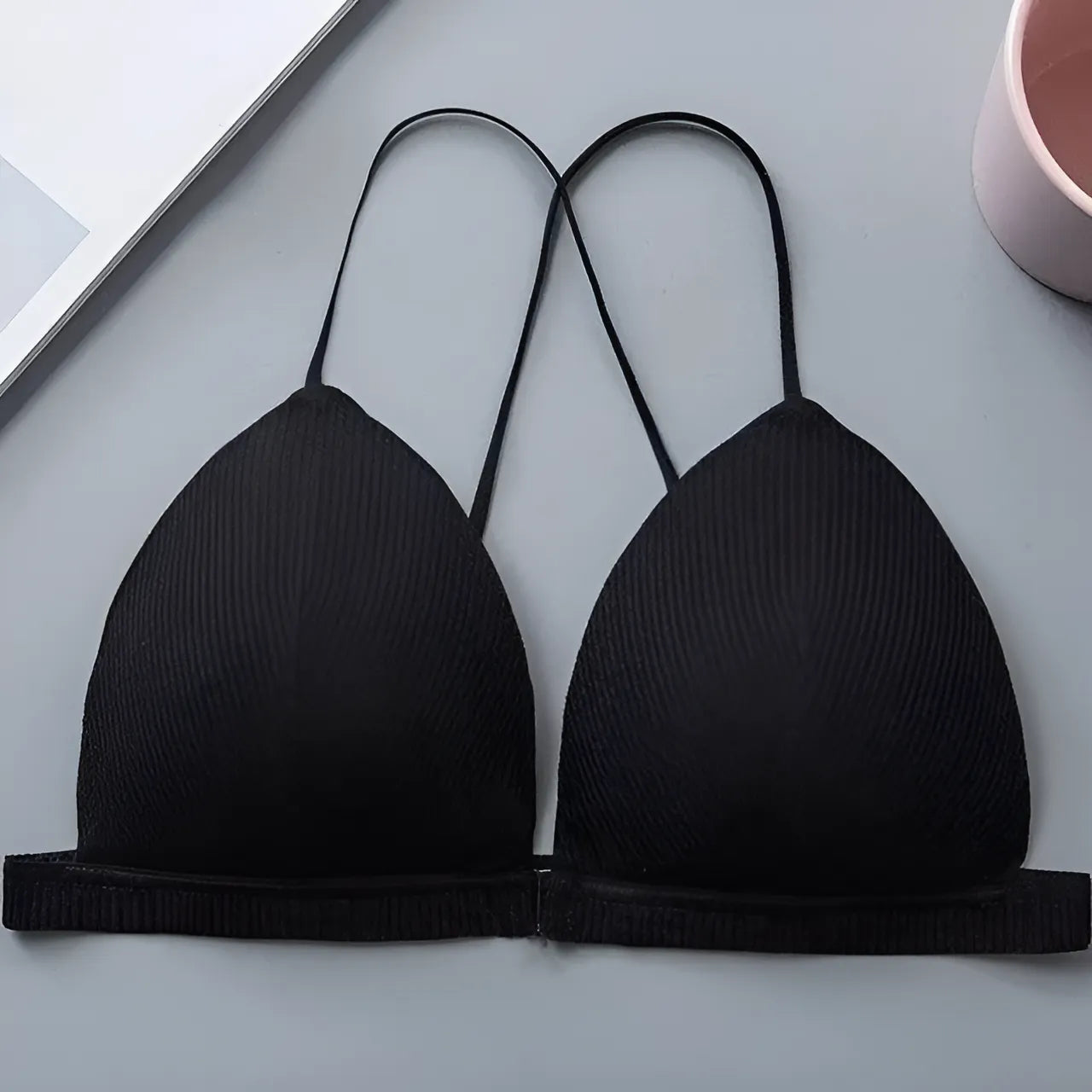 Noir Soutien-gorge push-up classique