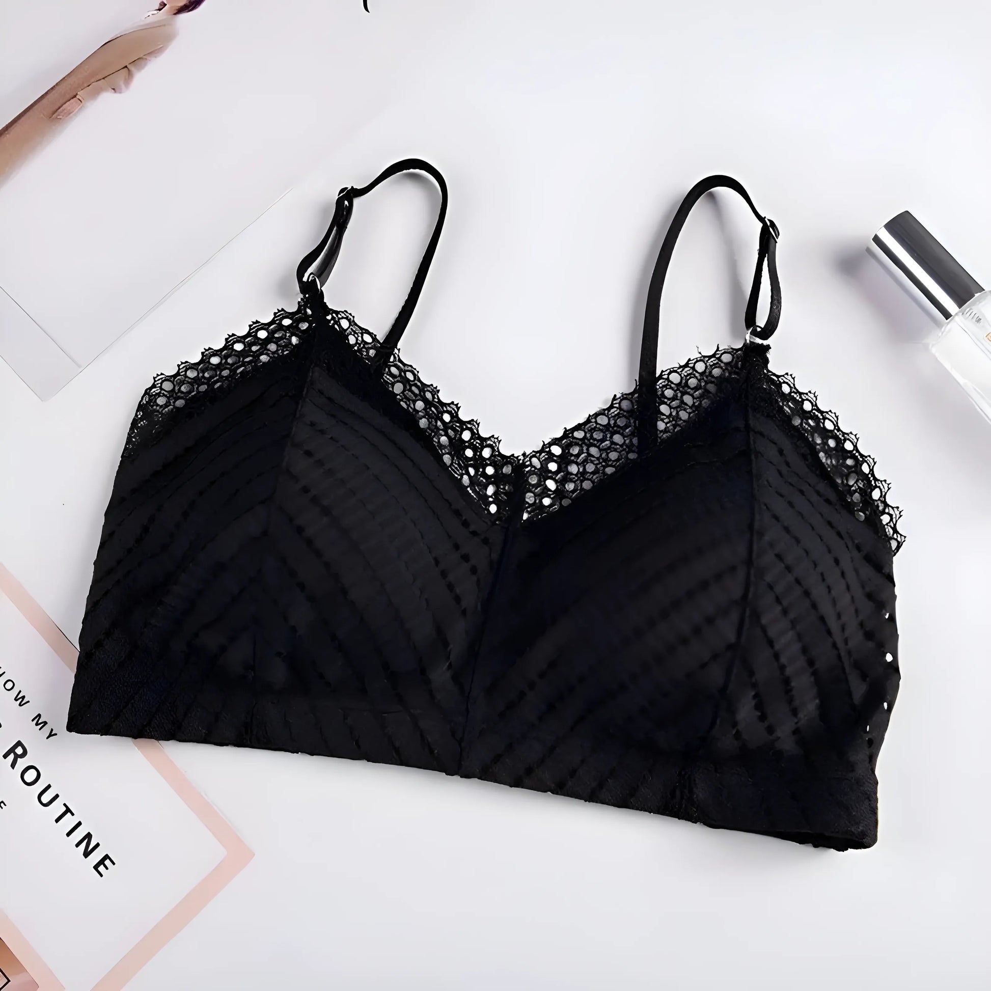 Noir Soutien-gorge push-up universel