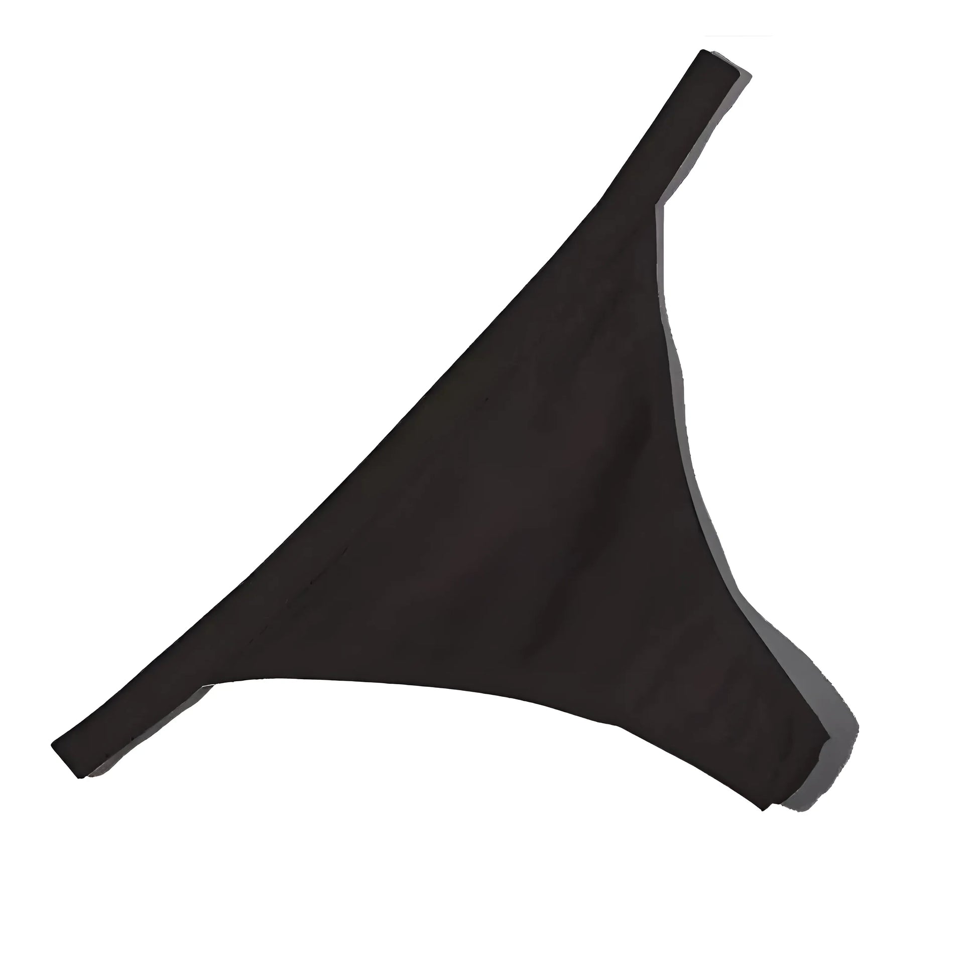 Noir String en coton classique