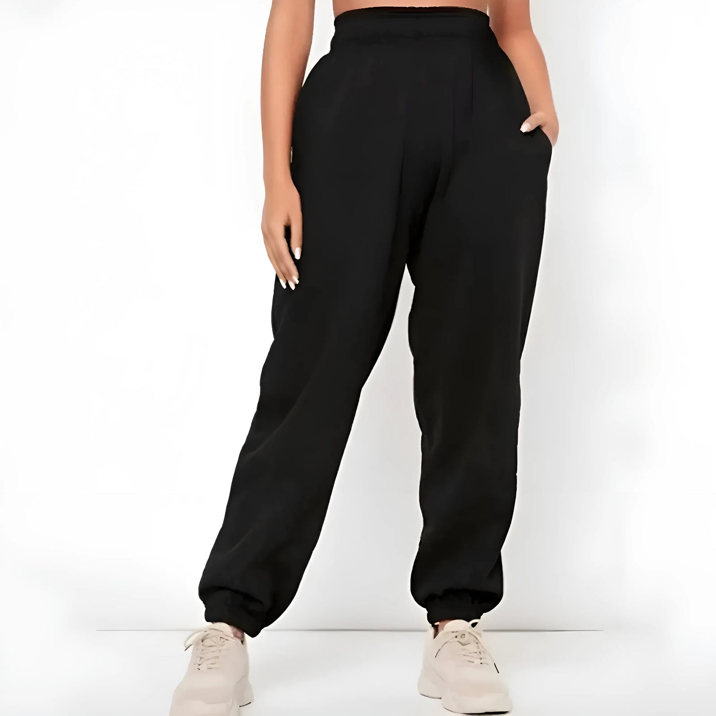 Noir Vêtements de sport à coupe classique