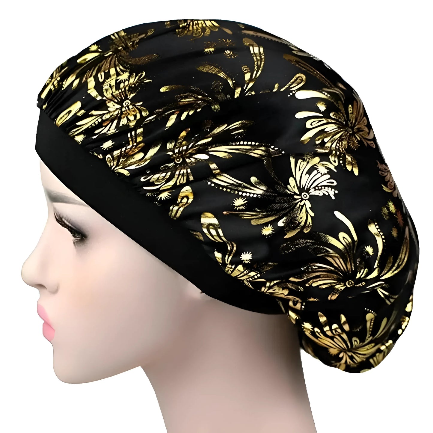 Or Bonnet de sommeil orné de métal